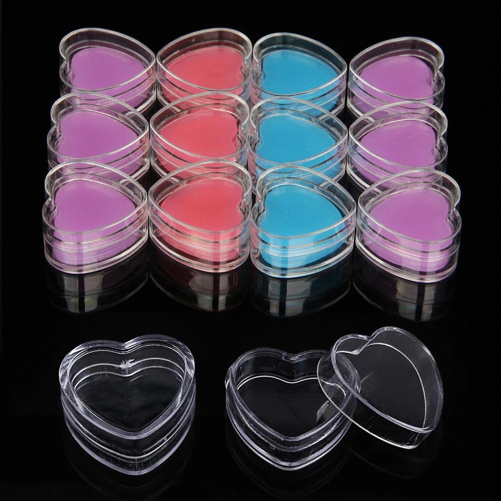 3/6pcs Heart-Shape Diamond Pai - Nail Art Painting review and price