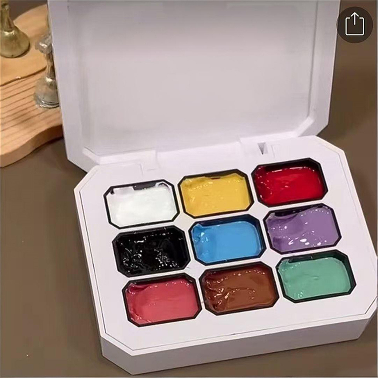 1pc 9 Colors Patting Painting  - Nail Art Painting review and price