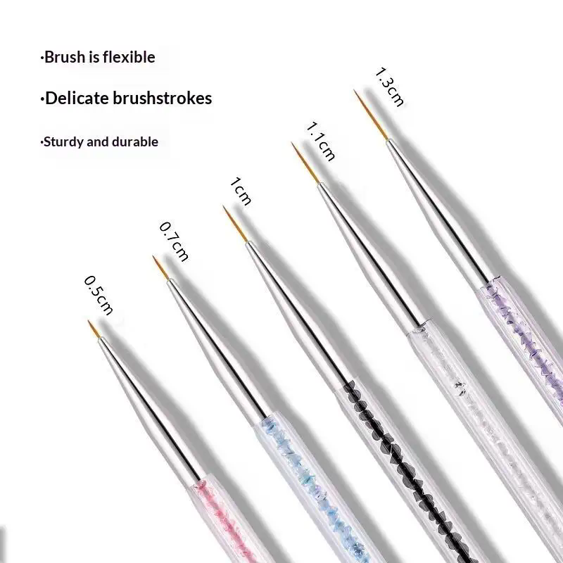 5Pcs Rhinestone Picker Stripe  - Nail Art Dotting Tool review and price