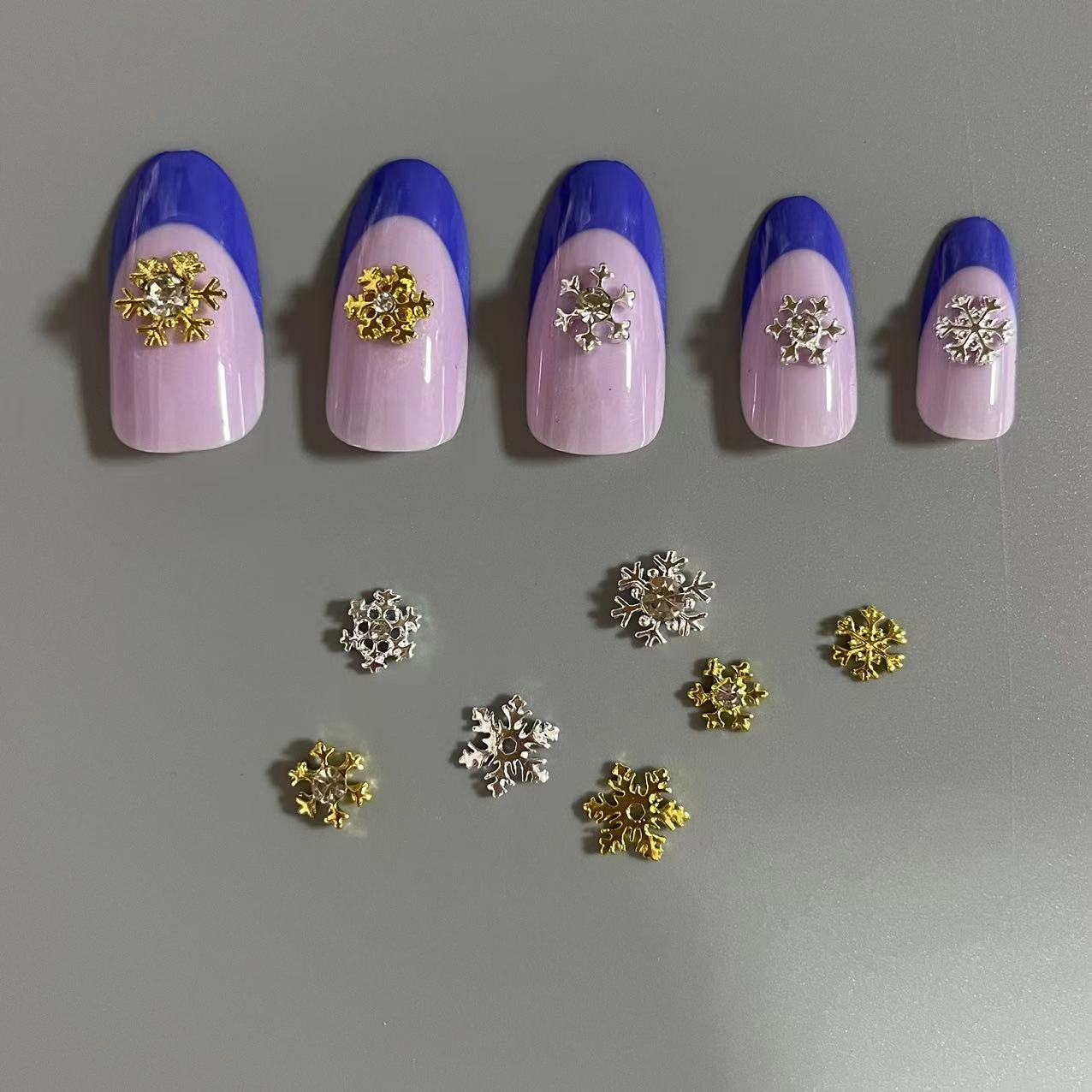 60pcs Winter Snow Queen Christ - Nail Art Queen review and price