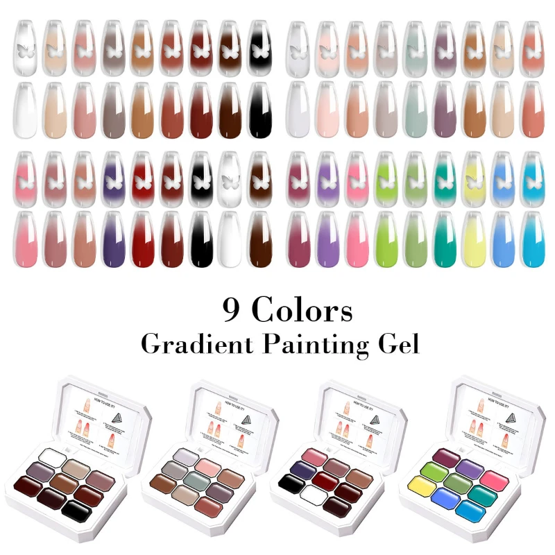 Mini 9 Grid Pat Painting Gel N - Nail Art Painting review and price