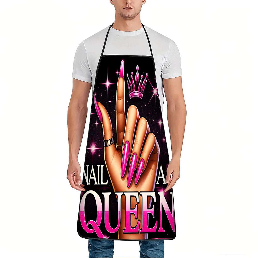 1 Trendy Nail Art-Themed Apron - Nail Art Queen review and price