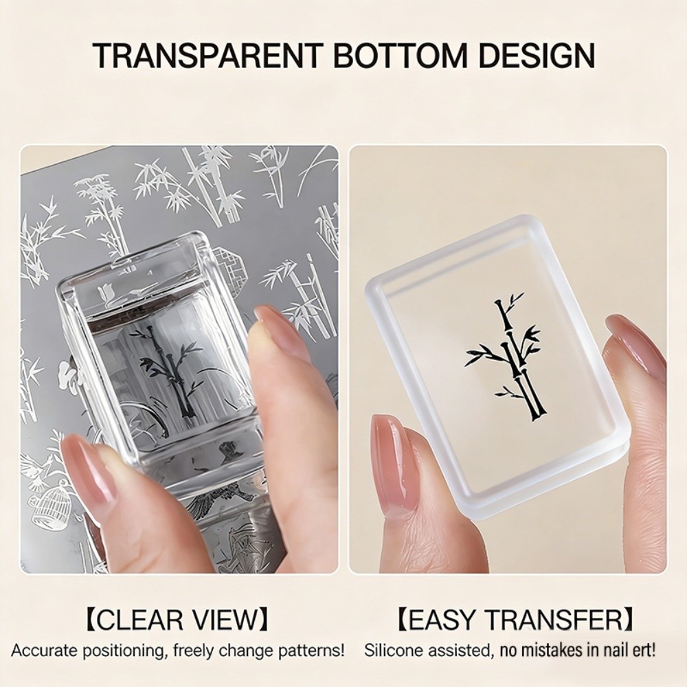 Transparent Nail Art Stamping  - Nail Stamping Plate review and price