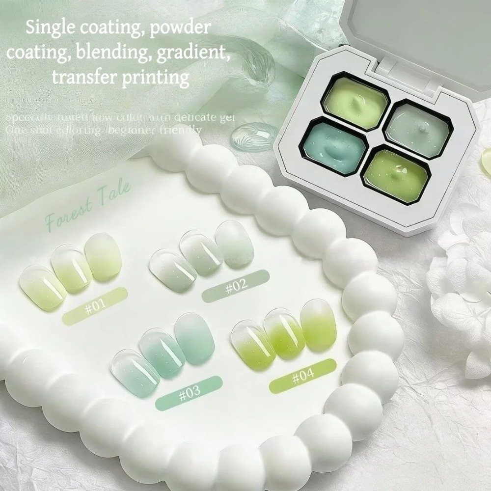 1 Spring and summer four grid  - Nail Art Painting review and price