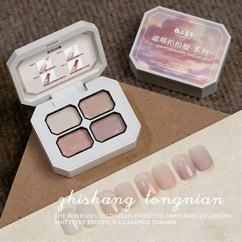4 Colors Concealer Popular Nud - Nail Art Painting review and price