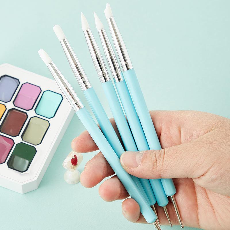 1/10/15Pcs Dual Ended Silicone - Nail Art Dotting Tool review and price