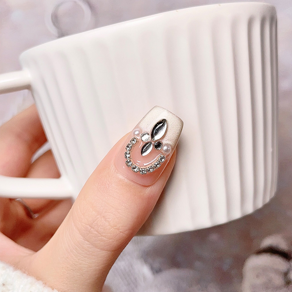10pcs Short Trapezoid Handmade - Nail Art Queen review and price