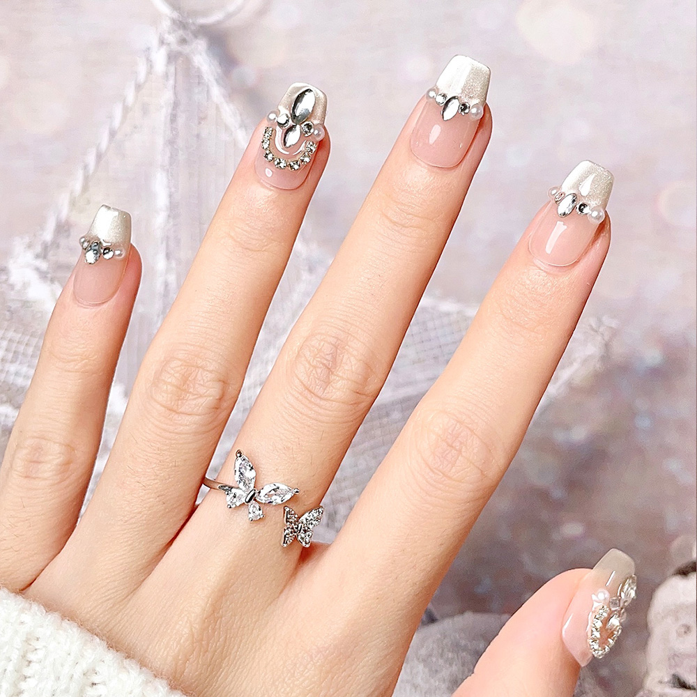10pcs Short Trapezoid Handmade - Nail Art Queen review and price