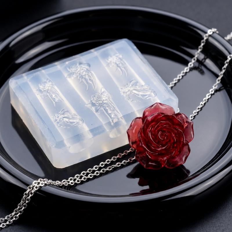 New3D Silicone Nail Mold Rose  - Nail Stamping Plate review and price