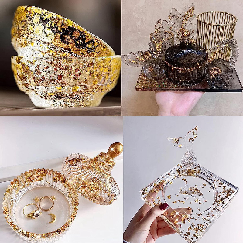 200Pcs Golden Leaf Foil Leaf S - Nail Art Painting review and price