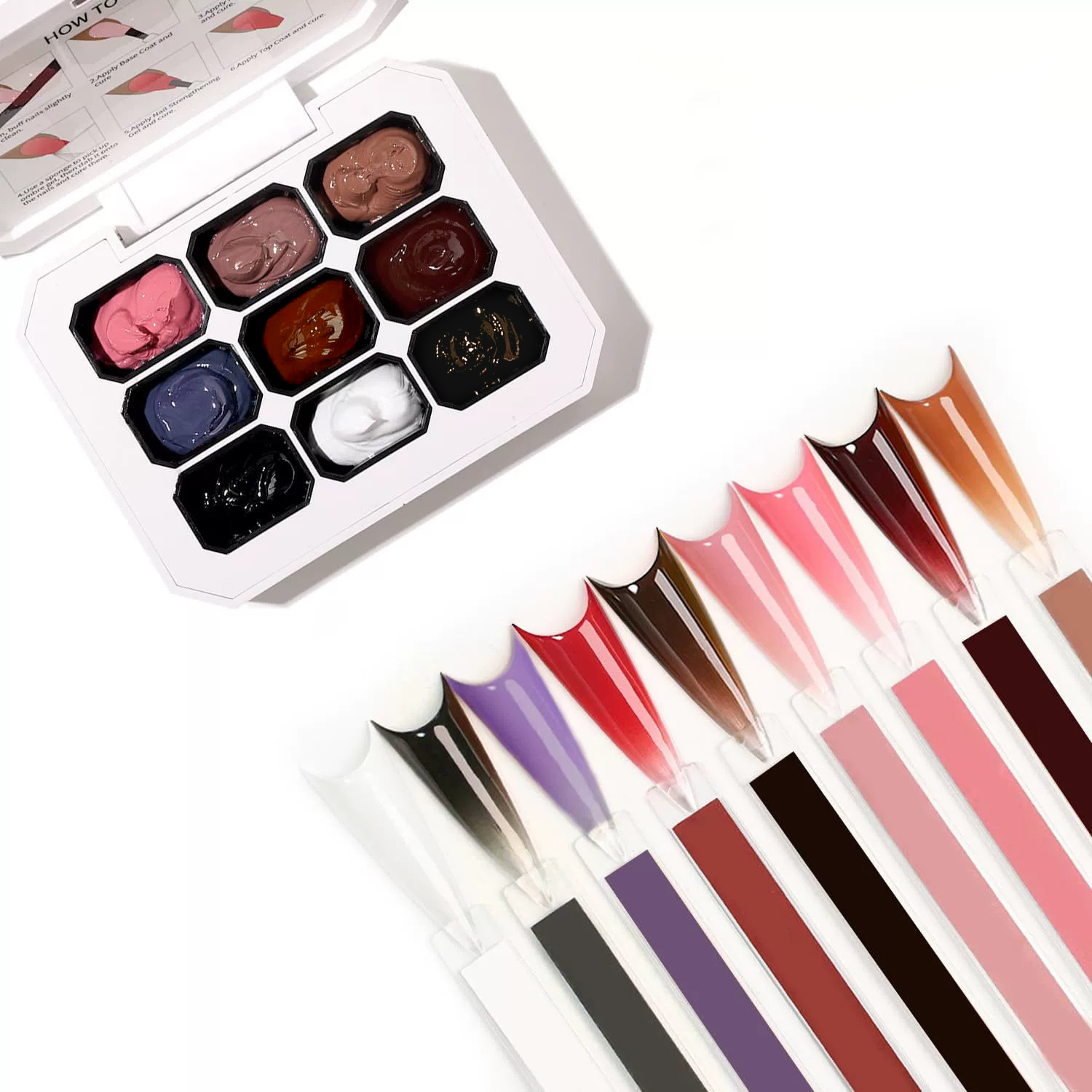 9 Color Gradient Painting Gel  - Nail Art Painting review and price