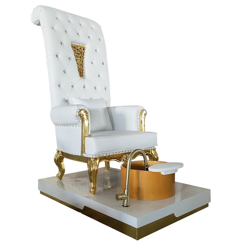 Nail Art Foot Bath Chair Golde - Nail Art Queen review and price