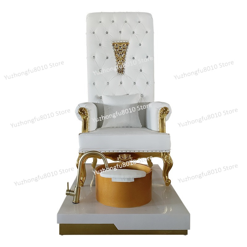 Nail Art Foot Bath Chair Golde - Nail Art Queen review and price