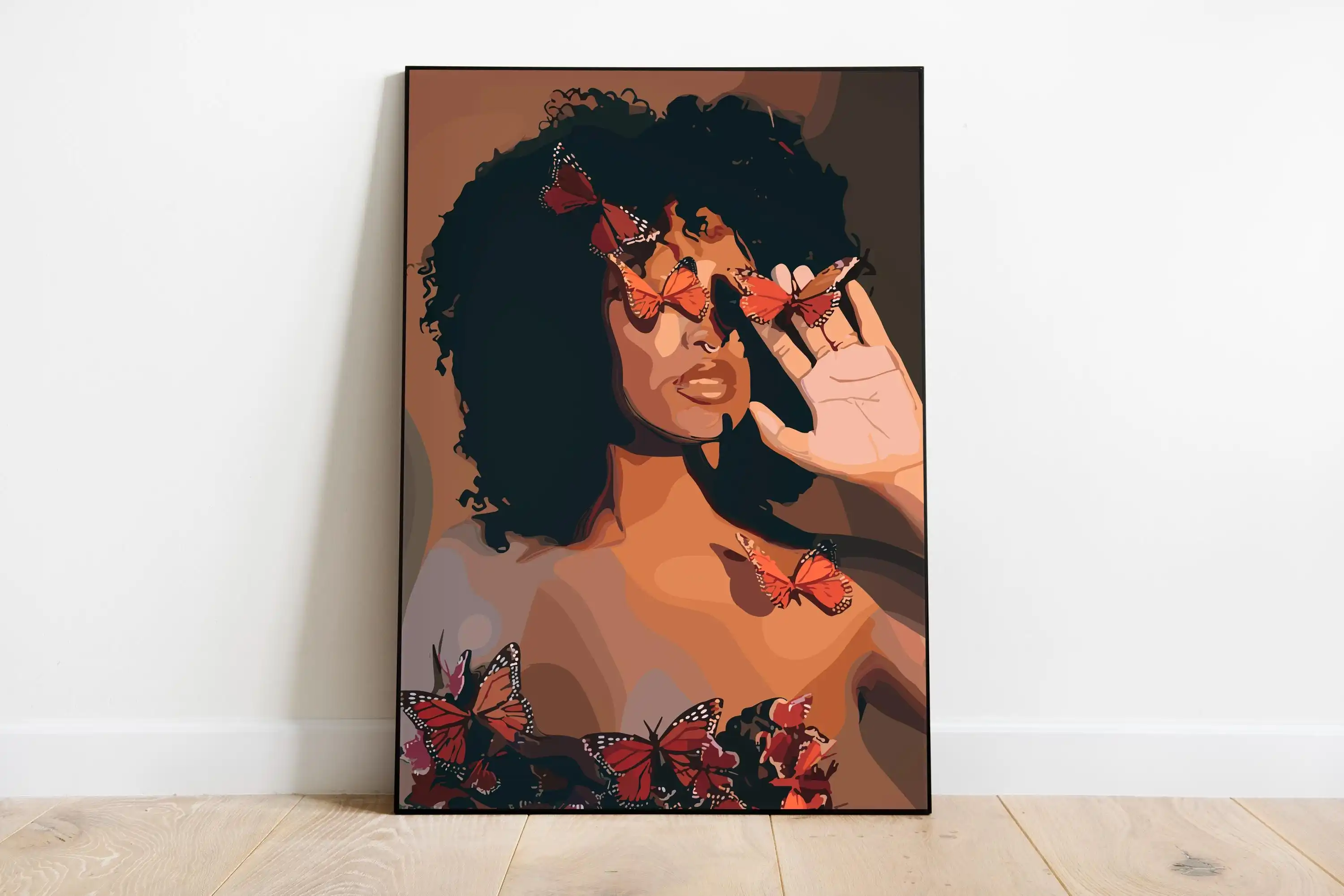 Black Girl Fashionable Women N - Nail Art Painting review and price