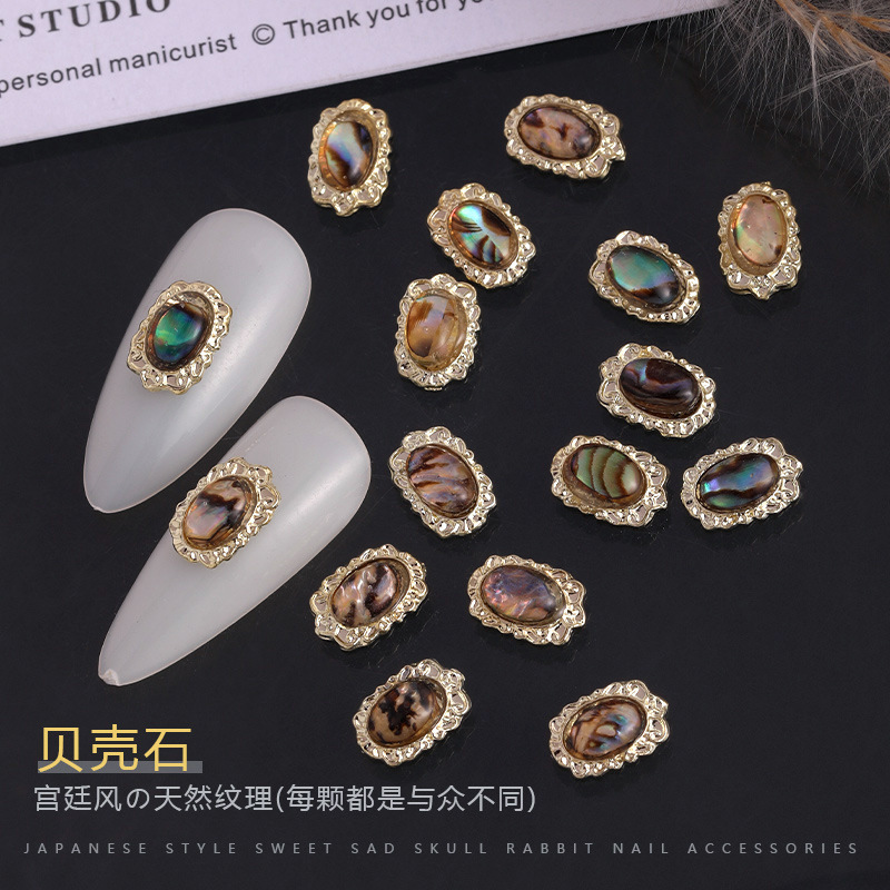 10Pcs Baroque Royal Nail Charm - Nail Art Queen review and price