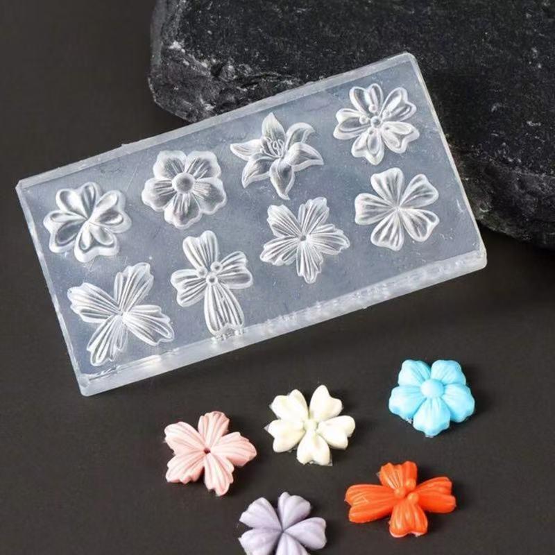New Flower Nail Art Mold 3D Si - Nail Stamping Plate review and price