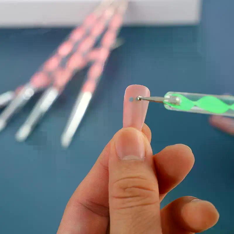 5 Pcs Silicone Clay Sculpting  - Nail Art Dotting Tool review and price