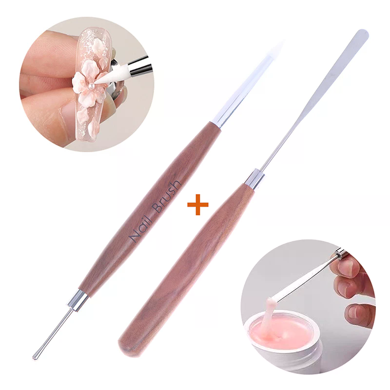2Pcs Double Ended Silicone Dot - Nail Art Dotting Tool review and price