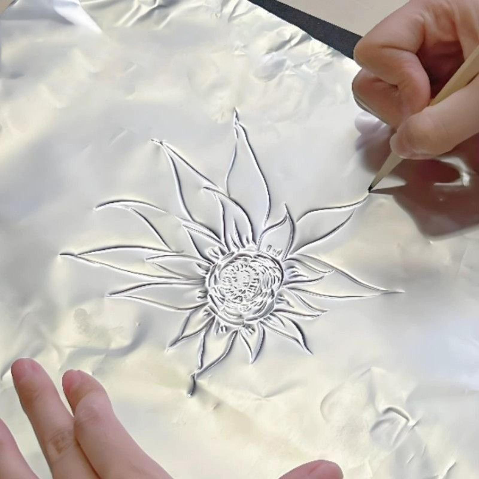 Foil Paper For Crafts 100 Piec - Nail Art Painting review and price