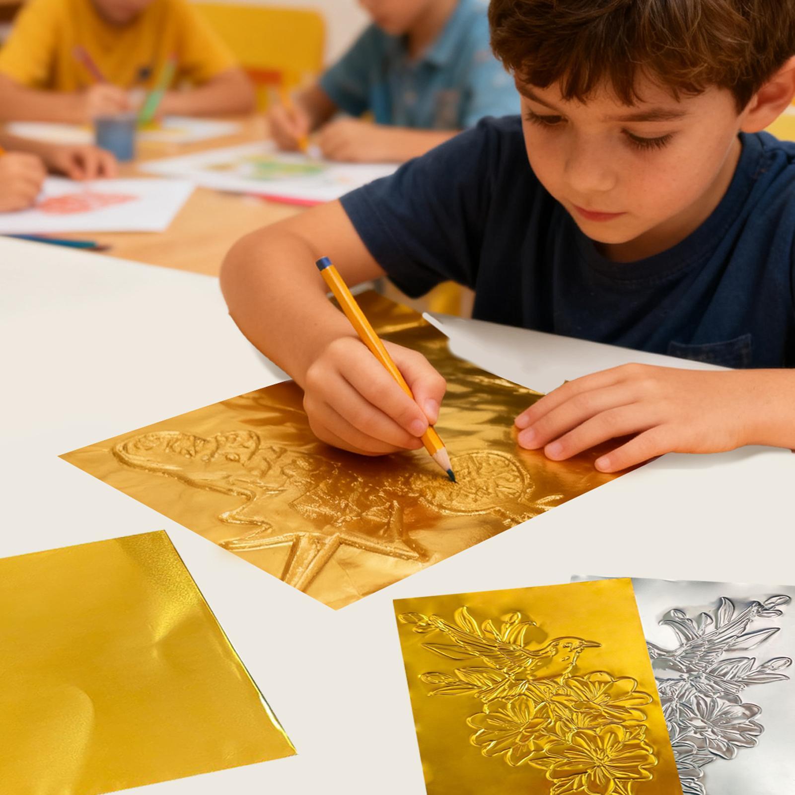 Foil Paper For Crafts 100 Piec - Nail Art Painting review and price